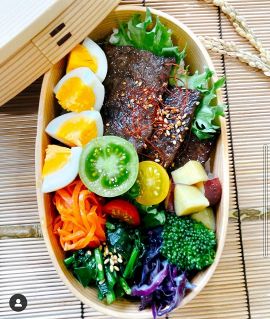 【写真】肉と野菜のバランス最高…渡辺美奈代の「焼き肉弁当」