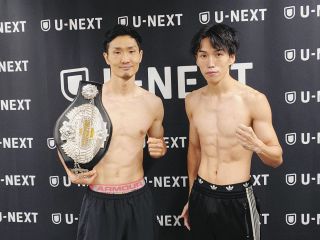 日本バンタム級タイトル戦は王者・栗原慶太と挑戦者・富施郁哉がともに計量クリア「勝ちに行く」「全部出し切りたい」【ボクシング】