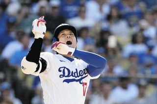 ◇大谷翔平、右手に血豆が… 超一流選手の証【写真】：中日スポーツ