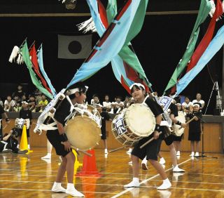 おいでん祭に向け児童が風流踊り　中津川・落合小で発表会