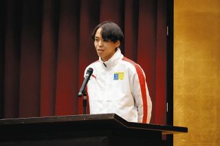 ä¹…ä¿å‡ºé¸æ‰‹ã€€ã€Œäº”è¼ªç›®æŒ‡ã—èµ°ã‚‹ã€ã€€ç®±æ ¹é§…ä¼å‡ºå ´ æ¯æ ¡ãƒ»å°æ¾å¤§è°·é«˜ã‚’è¨ªå•