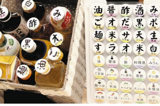 「ヘルパーの手間減らしたい」　調味料を区別するラベル、事故で頸髄損傷の男性が開発　普及へCF