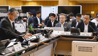 屋内退避　運用周知を　美浜原発３０キロ圏の自治体関係者　　規制委員長と意見交換