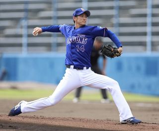中日・草加勝、先発で5イニング5安打5失点、味方の失策が重なる場面も【フェニックス・リーグ】