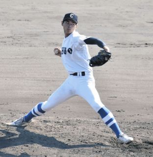 【高校野球】愛知・豊橋中央の内山京介は兵庫・報徳学園に3イニング2失点　プロ野球スカウトは「球の強さがある」