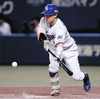 中日・村松開人、来季用バットは「少し重く長く」確実性上げるため強く