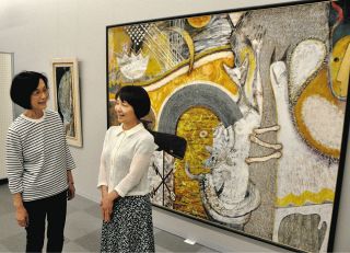 中津川出身の洋画家・故滝川英明さん　門下生が回顧展　