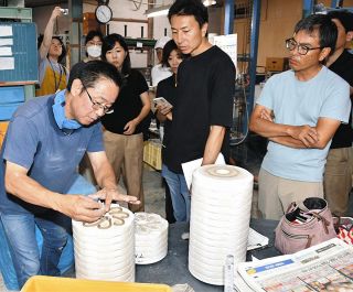 鋳込みの技術を現場でツナグ　土岐で見学会、地場産業の情報共有