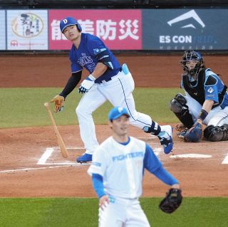日本ハム】今井順之助が開幕1軍猛アピール 駆けつけた両親の前で3安打