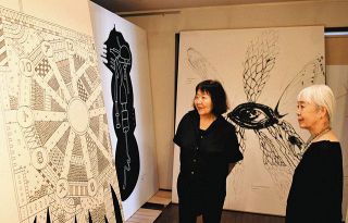 反戦の絵画に再び光を　故・岡本信治郎さんら１０人共同制作　作品は眠る　