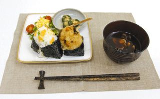 西尾愛育む工夫のレシピ　ウナギや抹茶使ったおにぎり、おかずで地元の中高生競う