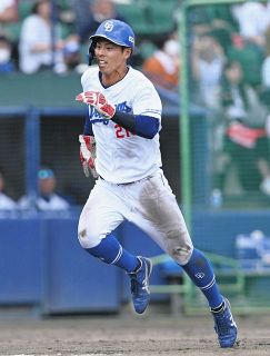 育成3位の樋口正修が3出塁、俊足も披露　片岡監督「いいところを存分に見せてくれた」【中日2軍】