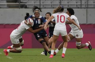 ラグビー7人制女子日本は米国に敗れる 小出が大会初得点の初トライ【東京五輪】