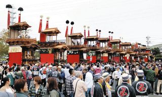 ＜山車に魅せられて＞武豊・長尾地区　誰もが活躍、住民も結束