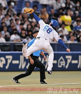 中日―西武　福永