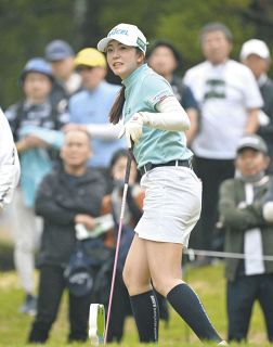 女子ゴルフ・小野祐夢、カットラインぎりぎりで今季初の予選突破