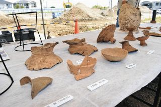 日本各地の土器や陶器見つかる　高茶屋大垣内遺跡の第7次発掘調査