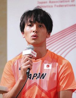 【陸上】日本選手団の主将・橋岡優輝、「いろんな人に支えてもらいながら」世界選手権へ結団式