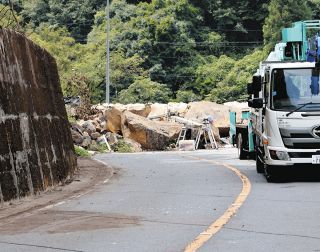 通行止めの「愛岐道路」31日から工事　再開は28年3月末の見通し