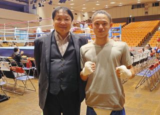 ボクシング】中谷潤人が公開練習、「足って感覚がすごく繊細なんで