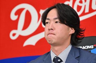 中日・梅津晃大、1000万円ダウンの400万円でサイン、来季は育成契約「来年1年はリハビリ…再来年のキャンプでアピールしたい」