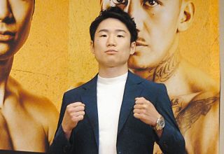 ボクシング】中谷潤人が公開練習、「足って感覚がすごく繊細なんで