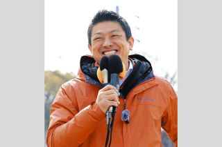 参政党の神谷宗幣代表が岐阜市で応援演説　「集めて配るよりもまず減税」