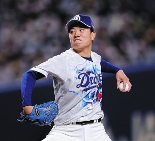 【中日】先発・松葉貴大は役割きっちり、今季初勝利を後続に託し予定通り5回降板