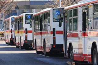 岐阜バスが岐阜近郊3路線で「深夜バス」新設　金・土曜の午後11時台、従来最終便より30分前後遅く