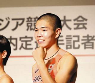 男子400メートル日本記録保持者・佐藤拳太郎、「即時内定目指す」 五輪