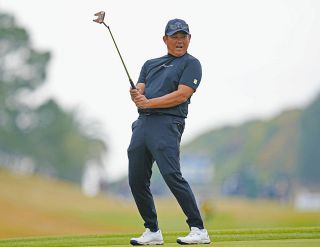 松坂大輔、4バーディー発進「最高のゴルフ」6つのボギー響き予選通過ラインまで4打…プロ野球出身アマ『初快挙』へ、ゴルフでも伝説残す