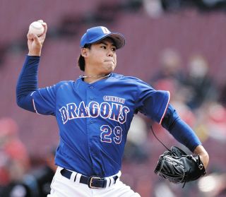 中日2軍】離脱中の松木平優太がブルペン40球「足首は全然問題ないです