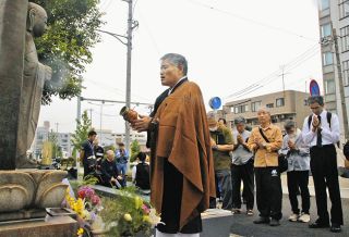わずか8分間で2068人犠牲…「熱田空襲」から80年　名古屋市で追悼、平和へ思い新たに