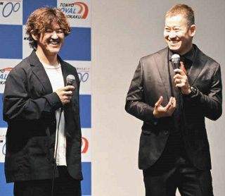 【京王閣競輪・G3】「東京でマージャン、飛行機を使って来てもらったこともある」　中川誠一郎と脇本雄太がトークショー