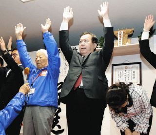 衆議院選挙・岐阜２区当選確実の棚橋泰文さん「『謙虚な自民党』に戻すことに全力を挙げる」