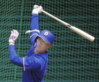 中日・土田龍空、バットまた快音 2死一塁で代打登場、レフト前へ 実戦