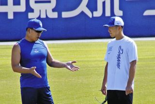 中日ドラゴンズ　立石充男74実物 星野監督時代の3塁コーチ 中日】立石コーチ新型コロナ陽性 無症状で自宅療養、コーチ数人