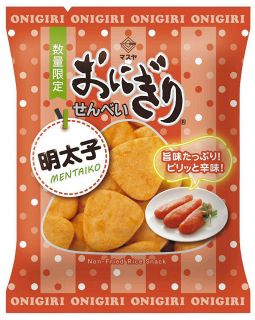 「おにぎりせんべい」に3年ぶり明太子味　季節限定、伊勢の菓子メーカー・マスヤ