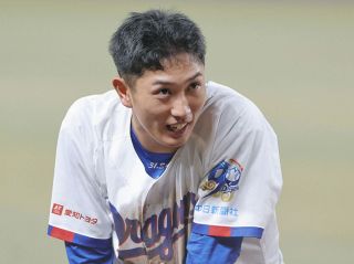 中日ドラゴンズ　上林誠知　LOVE FATE ピンクリストバンド 中日・上林誠知、2安打「いい形で投手との間合い」 リストバンドの