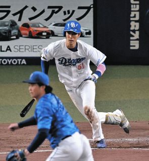 中日】新入団のドラフト4位山浅龍之介 冷え込む名古屋も「東北に