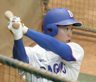 中日】ドラ6田中幹也、シーズン最多60盗塁目指す 東都きっての韋駄天が