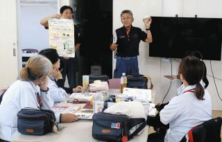 住宅用火災警報器の設置を　武豊町、美浜町、南知多町でヤクルトレディが呼びかけ