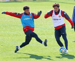 ◇名古屋グランパス、C大阪戦へ向け練習【フォトギャラリー】：中日