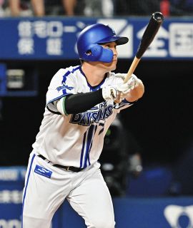 DeNA・佐野恵太、来季は代名詞の極端なクローズドスタンス改良 打撃への影響感じたため「自分の理想とする形に」