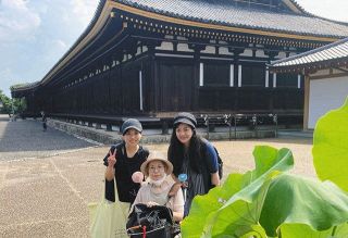 （81）妹と京都旅行　不安の日々応援に感謝