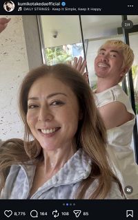 武田久美子のインスタグラムより