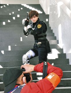 周り気にせずコスプレ満喫　中津川で「さとフェス」初開催、付知の会場を貸し切り