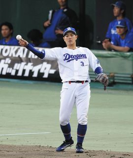 【実使用】加藤翼選手　スパイク 中日2軍】加藤翼、三者凡退に抑え手応え「どんな形でも3人で抑えられる