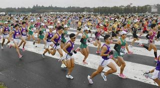 【箱根駅伝予選会】11位の筑波大は10位と18秒差で涙…１位は順大、日本人トップタイムも順大の１年生