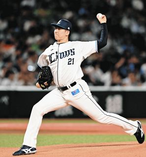 西武ドラ1左腕・武内夏暉、8回3安打無失点で新人王争いを大きくリードする10勝＆規定投球回到達